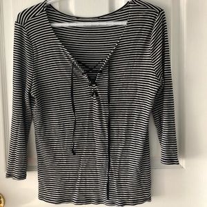 Black & White stripped shirt